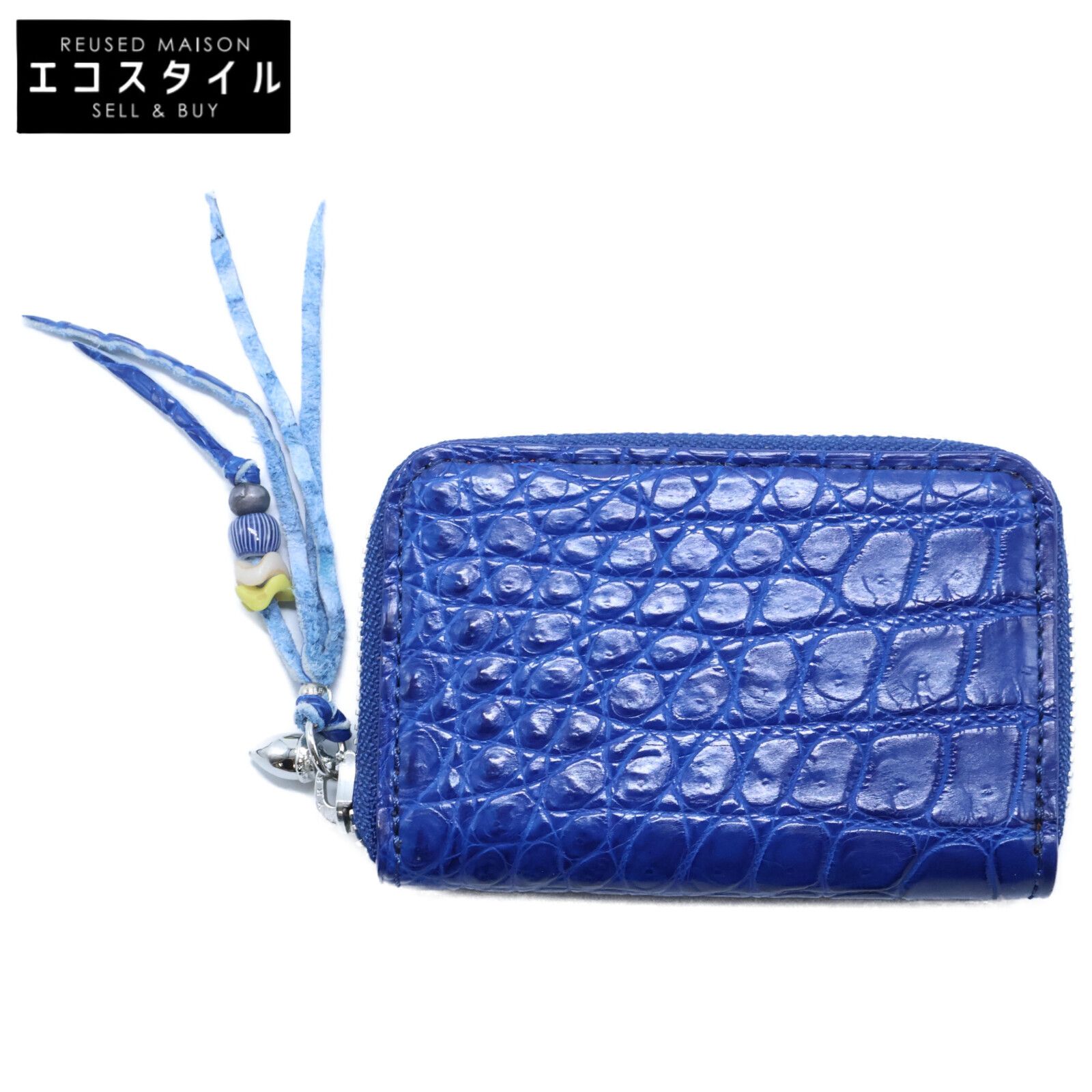 BRUNABOINNE ブルーナボイン クロコ コンパクトウォレット