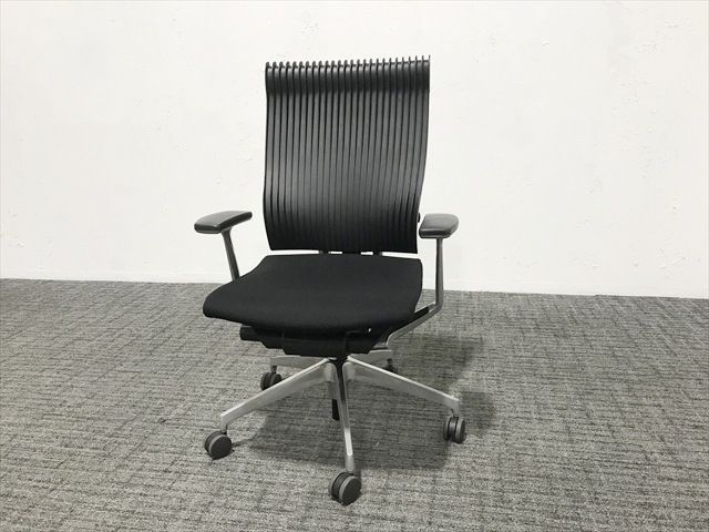スピーナ エラストマーバック イトーキ オフィスチェア ブラックT