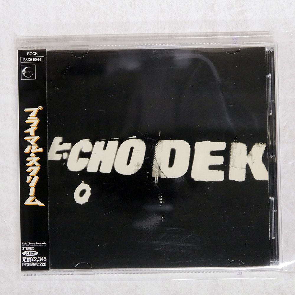 帯 国内盤 PRIMAL SCREAM/ECHO DEK/CREATION ESCA6844 CD