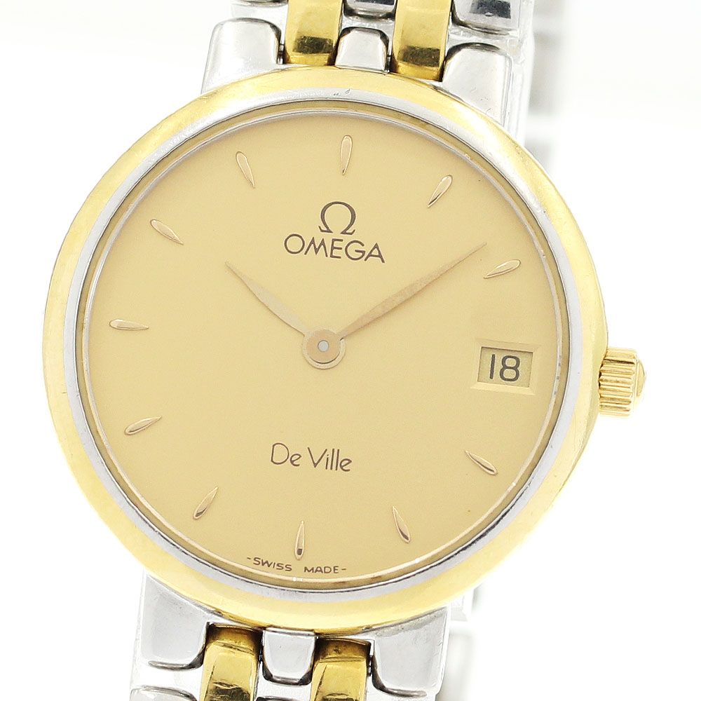 OMEGA De Ville オメガ デビル デイト クォーツ レディース オメガ OMEGA デビル デイト クォーツ レディース_893759 【公式通販】