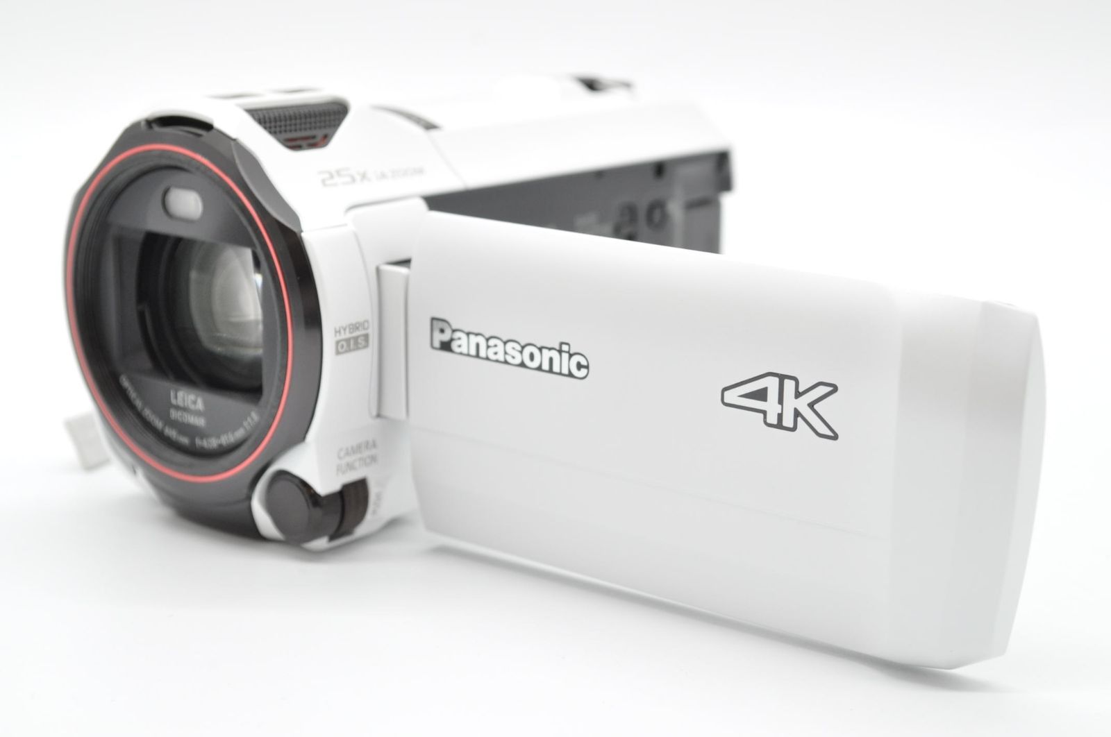 美品。4Kビデオカメラ パナソニック HC-VX992MS ホワイト Panasonic ...