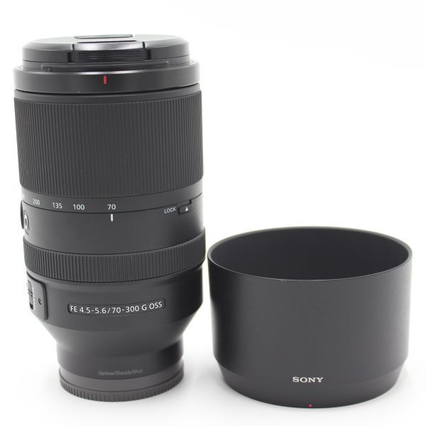 SONY SEL70300G純正レンズ 付属品あり SONY SEL70300G純正レンズ 付属品あり FE 70-300mm F4.5-5.6 G OSS |