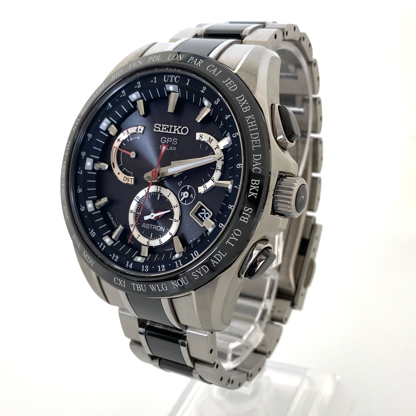 セイコー SEIKO アストロン】8Xシリーズ デュアルタイム 8X53-0AB0-2