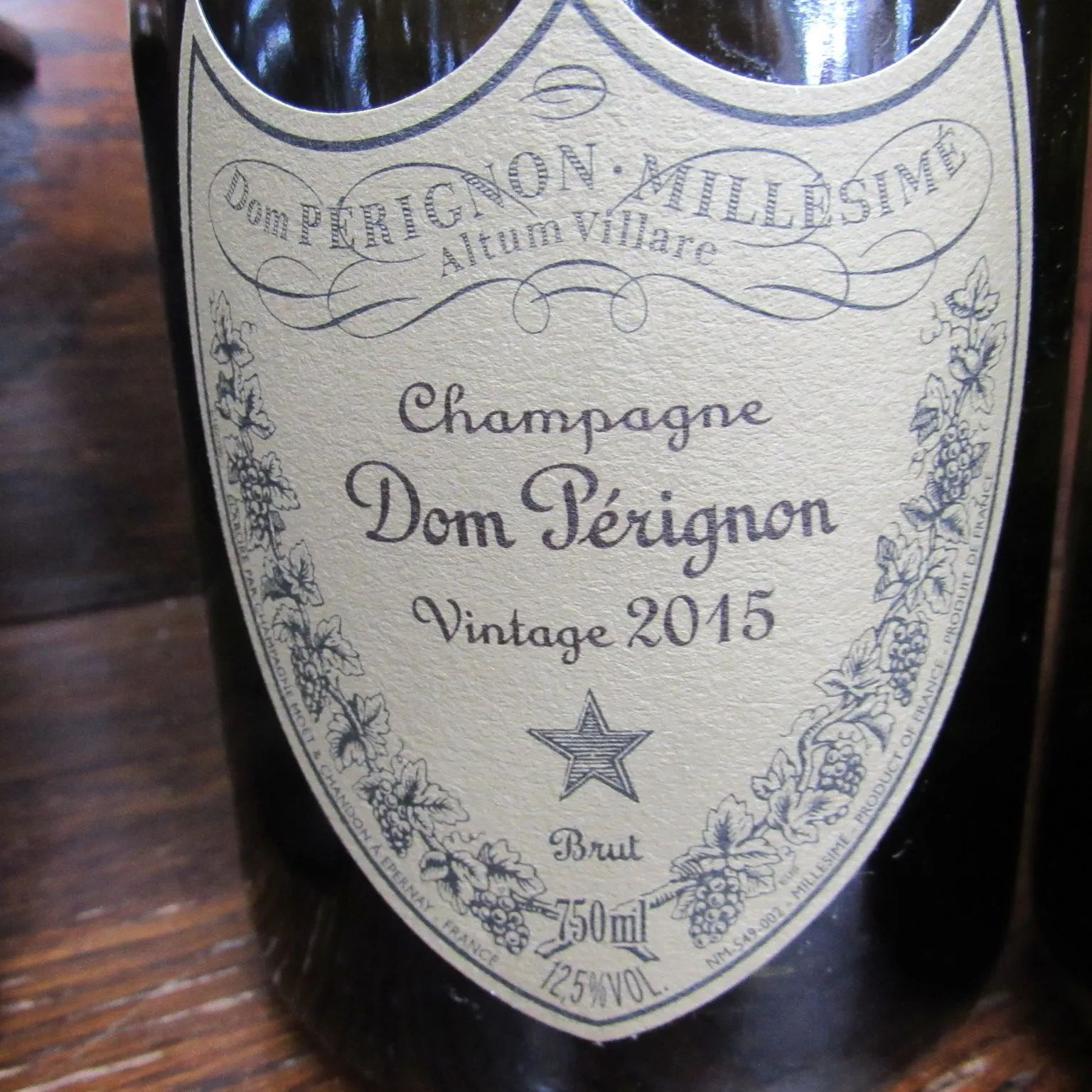 未開栓 Dom Perignon ドンペリ VINTAGE 2015 750ml 5本セット