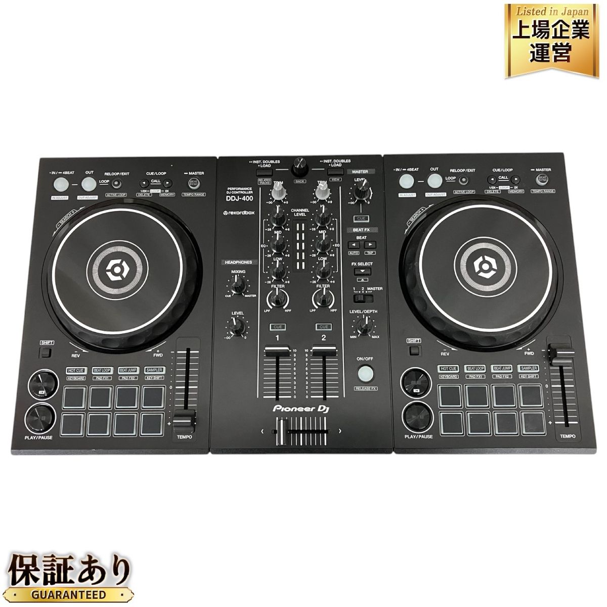 Pioneer DJ パイオニア DDJ-400 DJコントローラー 音響機材 オーディオ機器 中古 T9444248 - メルカリ