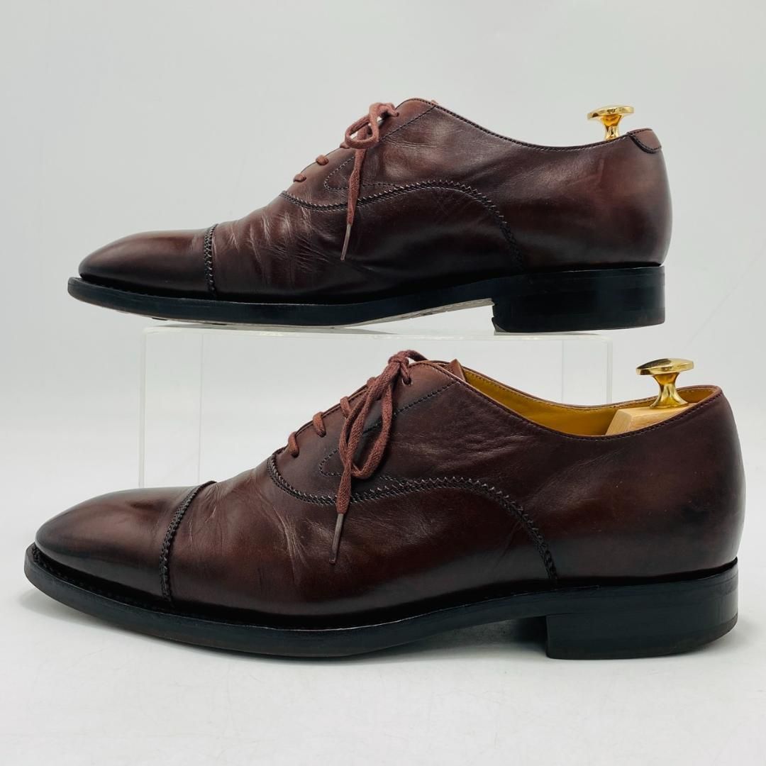 UNION IMPERIAL ビジネスシューズ ストレートチップ 8 ブラウン