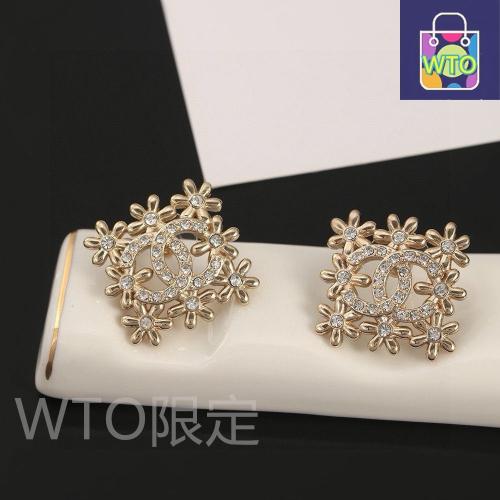 蝶デザイン☆【CHANEL】イヤリング 可愛いお花のデザイン◎【CHANEL】ピアス (CHANEL/ピアス