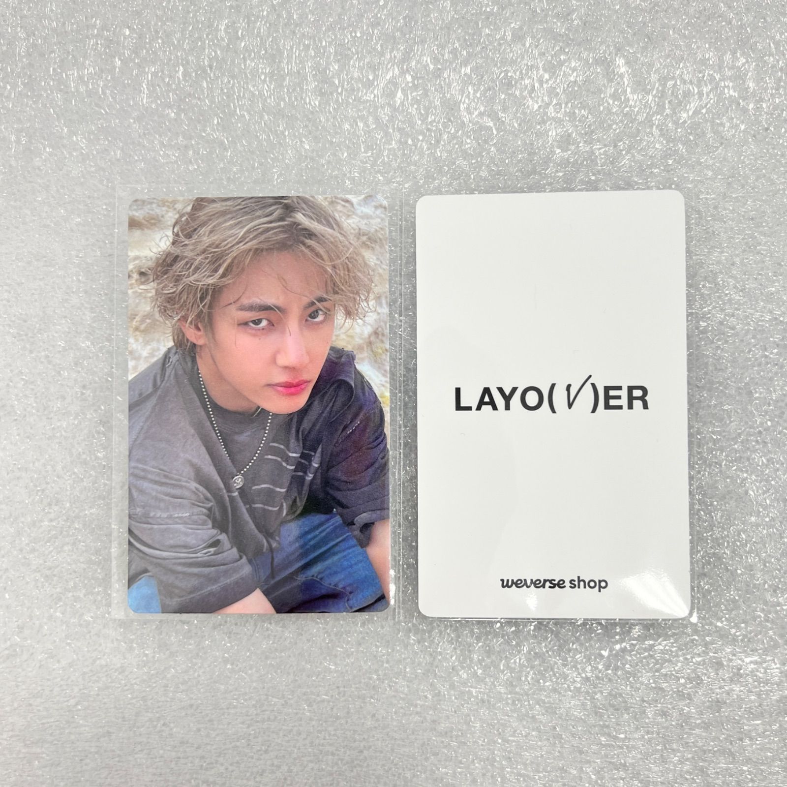 BTS V Layover Weverse特典