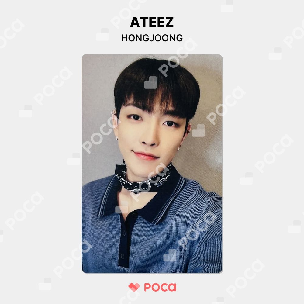 ATEEZ ホンジュン soundwave 三形態特典　トレカ ATEEZ ホンジュン SOUNDWAVE特典トレカ+ポカアルバム封入トレカ