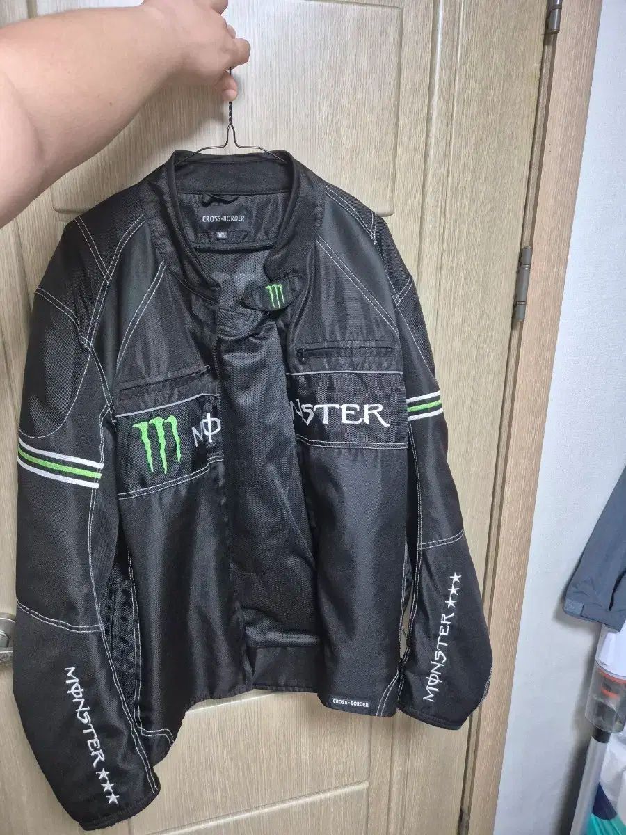 クロスボーダー モンスター エネルギー ライダース ジャケット 3xl