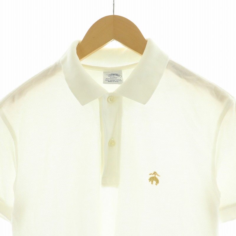 ブルックスブラザーズ BROOKS BROTHERS ポロシャツ 半袖 刺繍 XS