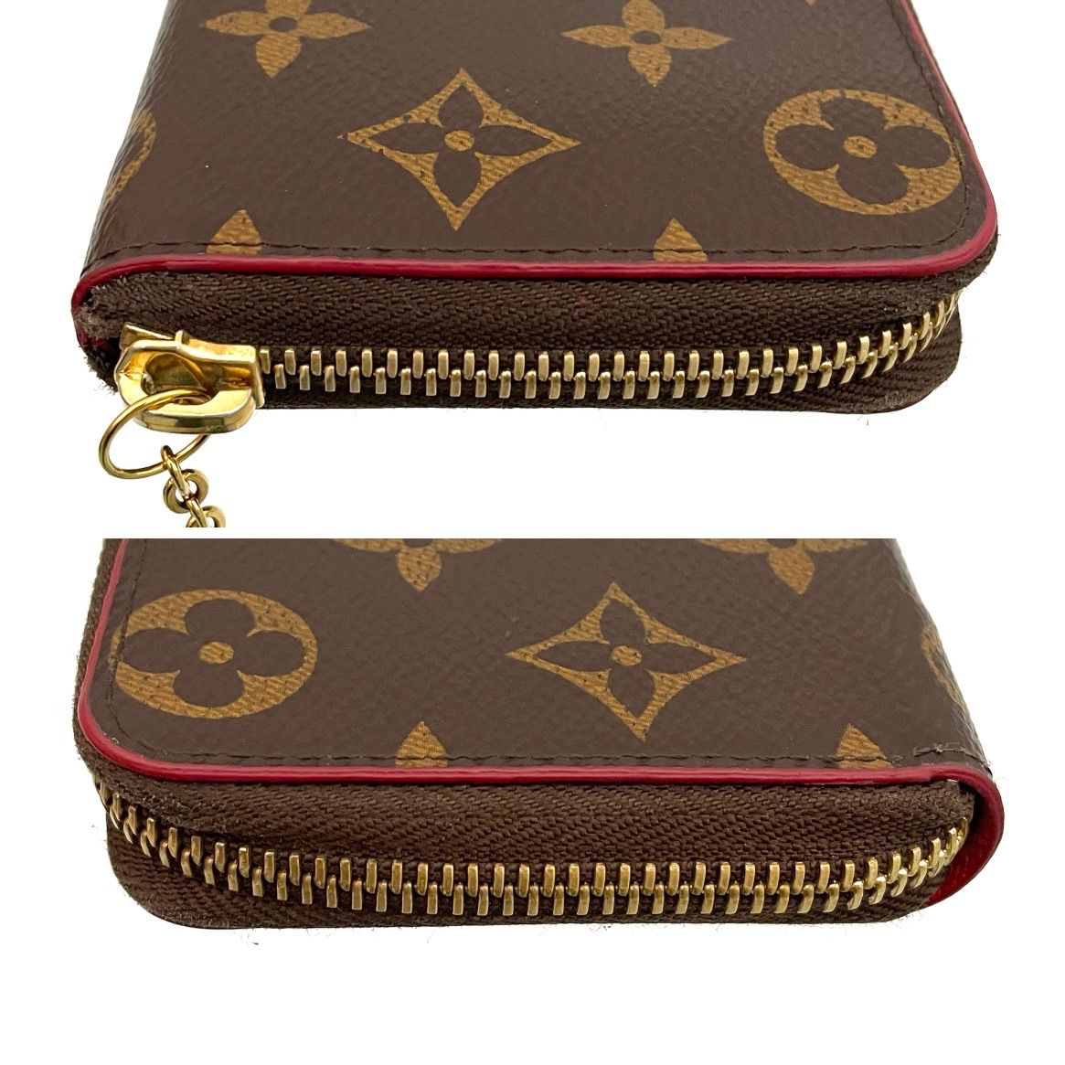 ち*.様 【未使用に近い】ルイヴィトン　モノグラム　ポルトフォイユ・サラ　コクリ 美品】 ルイヴィトン モノグラム コクリコ ポルトフォイユサラ二つ折り
