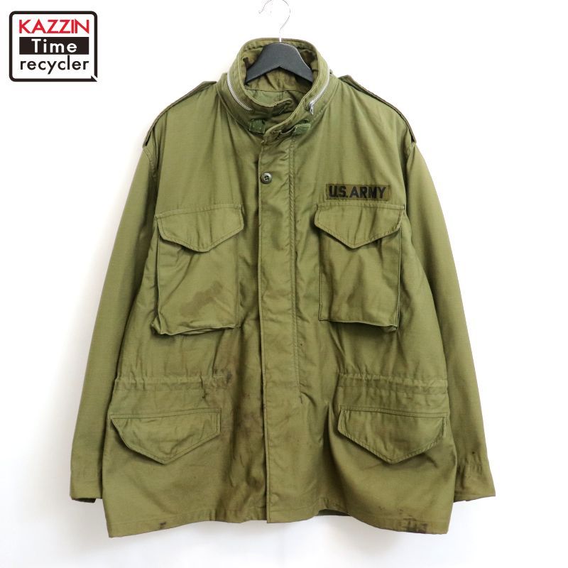 US.ARMY M-65 2nd アルミジップ ミリタリージャケット 希少 古着 60s