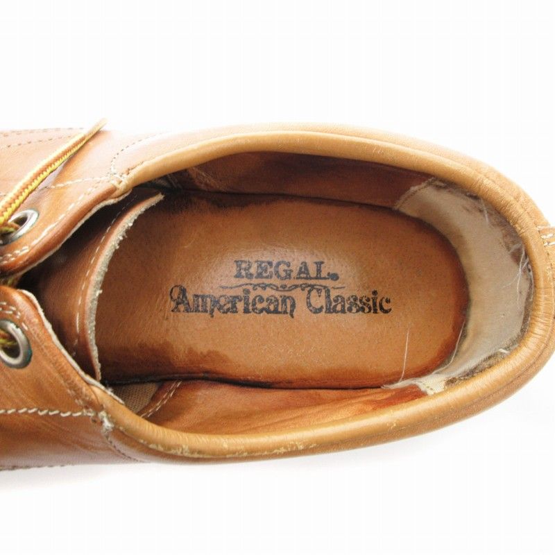 リーガル REGAL American Classic レザーシューズ 革靴 ブラウン 25cm