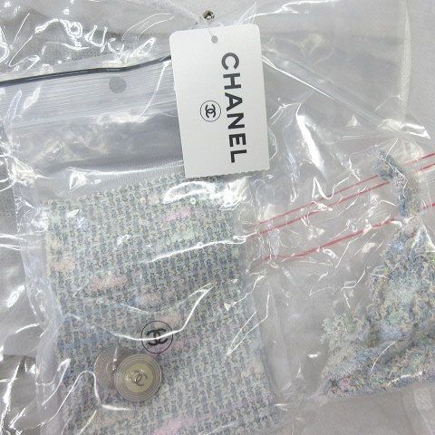 希少✨CHANEL ココマークボタン ツイード スカートスーツセットアップ XL シャネル CHANEL ツイード セットアップ スカート スーツ ココ