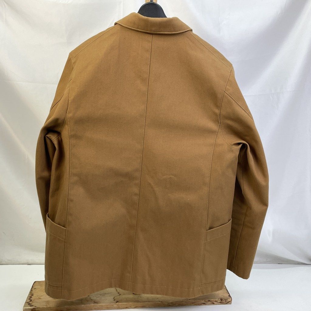 01w-5561 フェローズ Pherrow s ヘビーダック テーラードジャケット ベージュ サイズM 中国製 メンズ テーラードジャケット コットン 20W-PWSC1 品