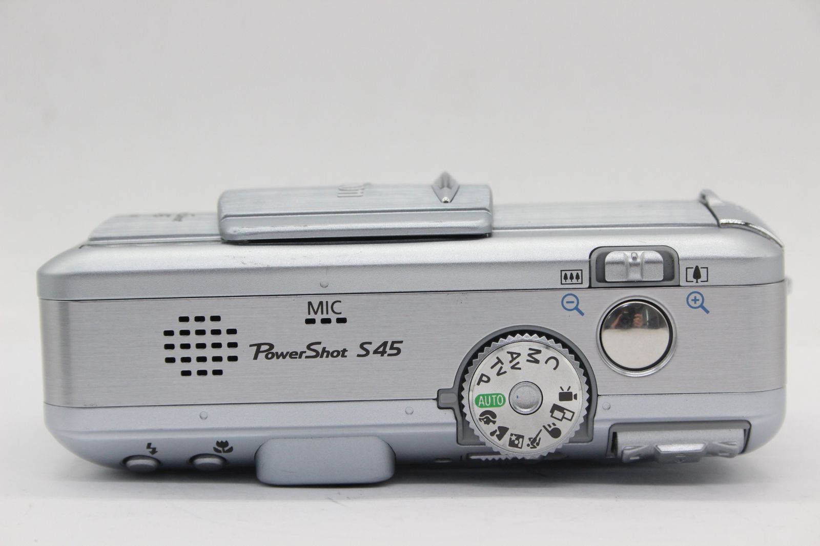 キヤノン 【返品保証】 キャノン Canon PowerShot S45 AiAF 3x バッテリー付き コンパクトデジタルカメラ s9005