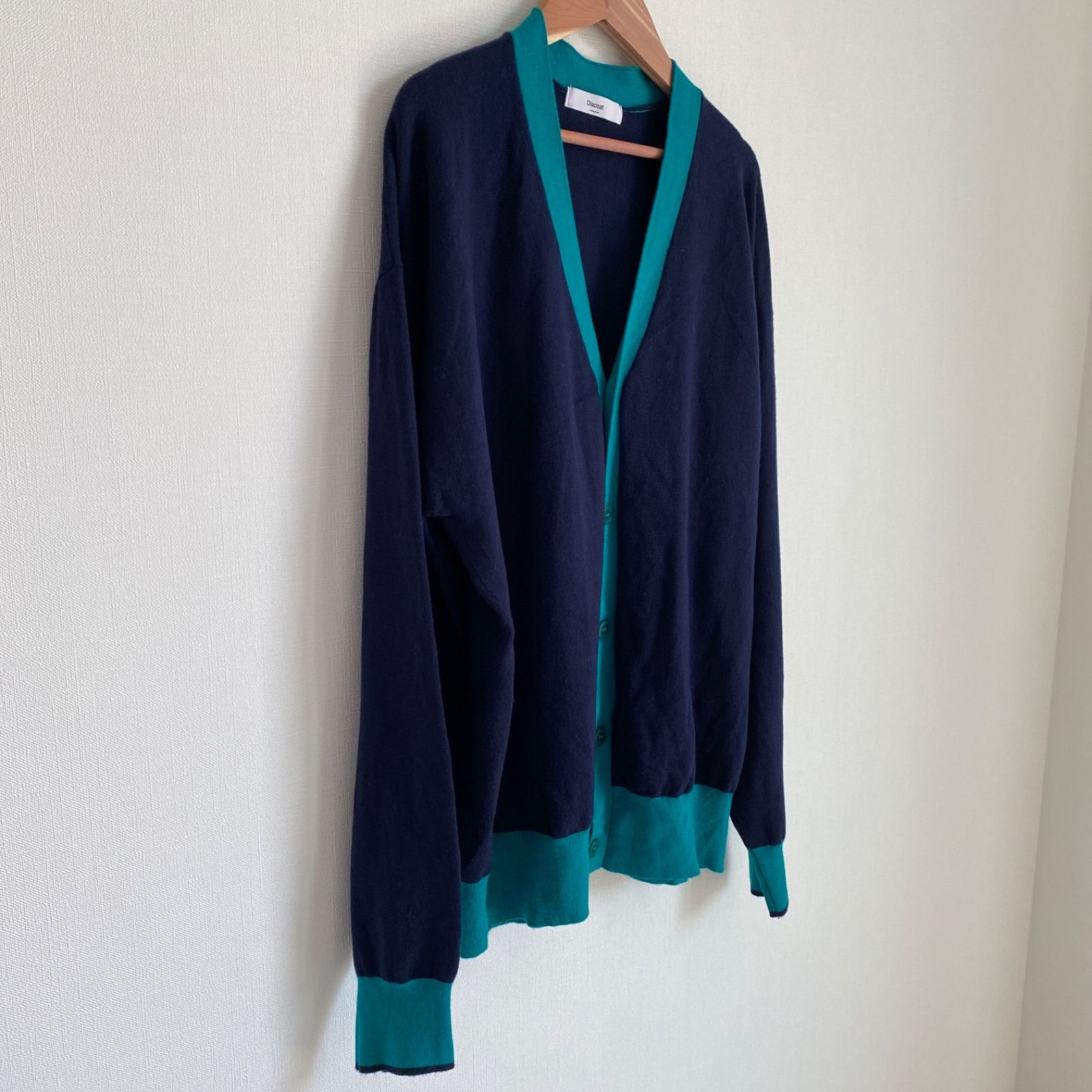 NOAH ネイビー ラグビーカーディガン M 【公式通販】