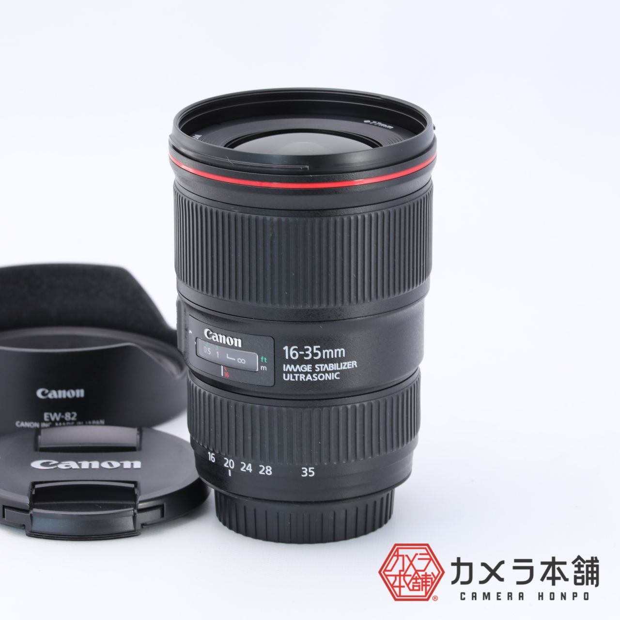 Canon 広角ズームレンズ EF16-35mm F4L IS USM フルサイズ対応 EF16