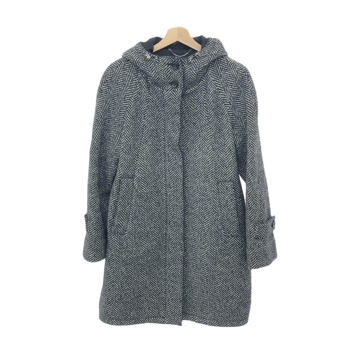 Max Mara ヘリンボーンロングコート MAX MARA WEEKEND マックス