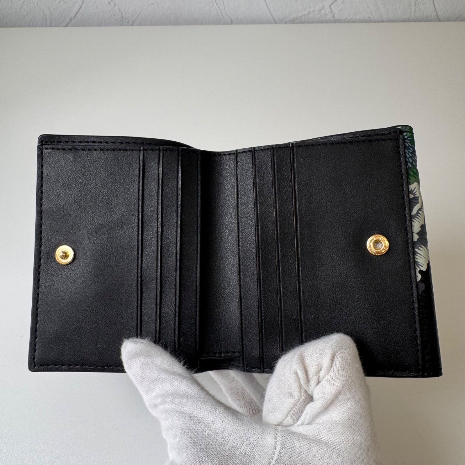 ✨Bランク COACH カフェファセット コラボ 二つ折り財布 財布