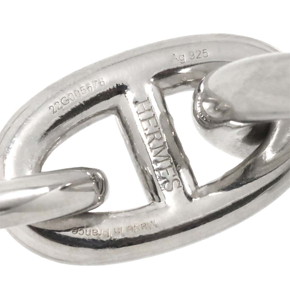 エルメス HERMES シェーヌダンクル TGM ブレスレット 11コマ 16cm