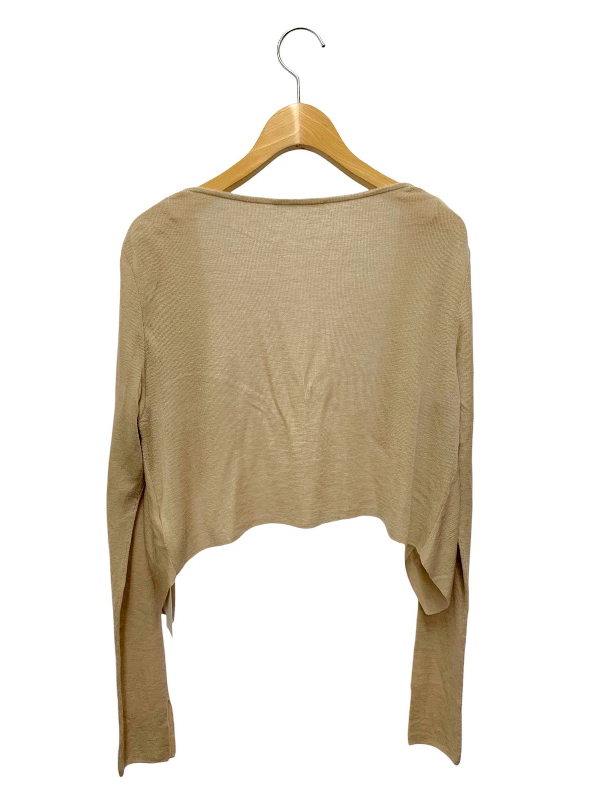 デイジーリン　シーウィードカーディガン　ベージュ　ドレープ〇 DAISY LIN(デイジーリン)｜Cardigan “Sophisticated Lady