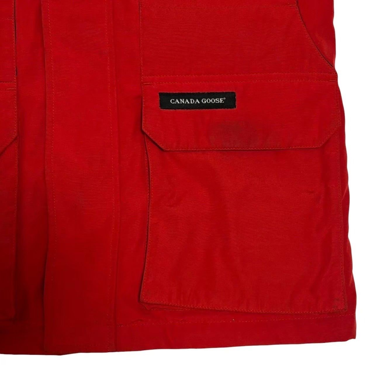 CANADA GOOSE カナダグース ダウンジャケット 赤 黒 4567JM CITADEL 