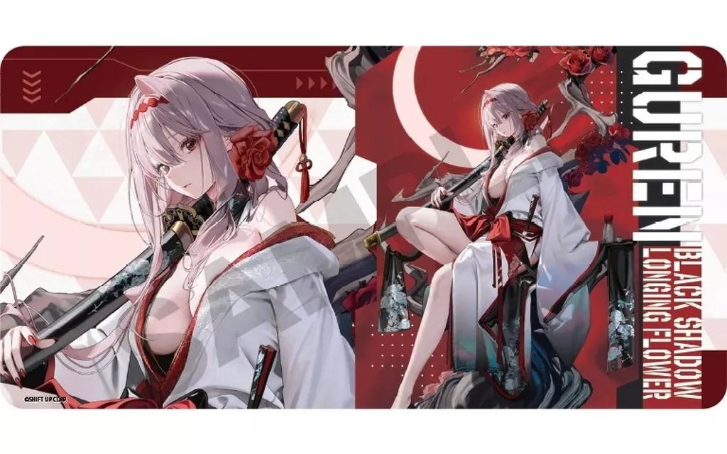 NIKKE 紅蓮 ブラックシャドウ スリーブ プレイマット セット hoshii