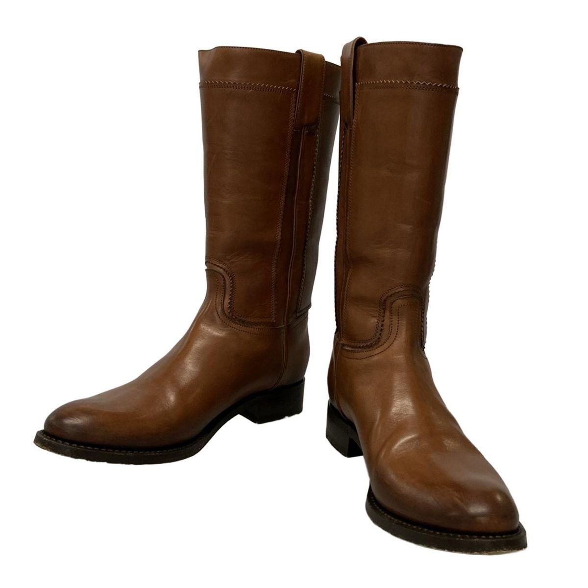 SARTORE サルトル ショートブーツ 36 レディース - ブラウン レザー