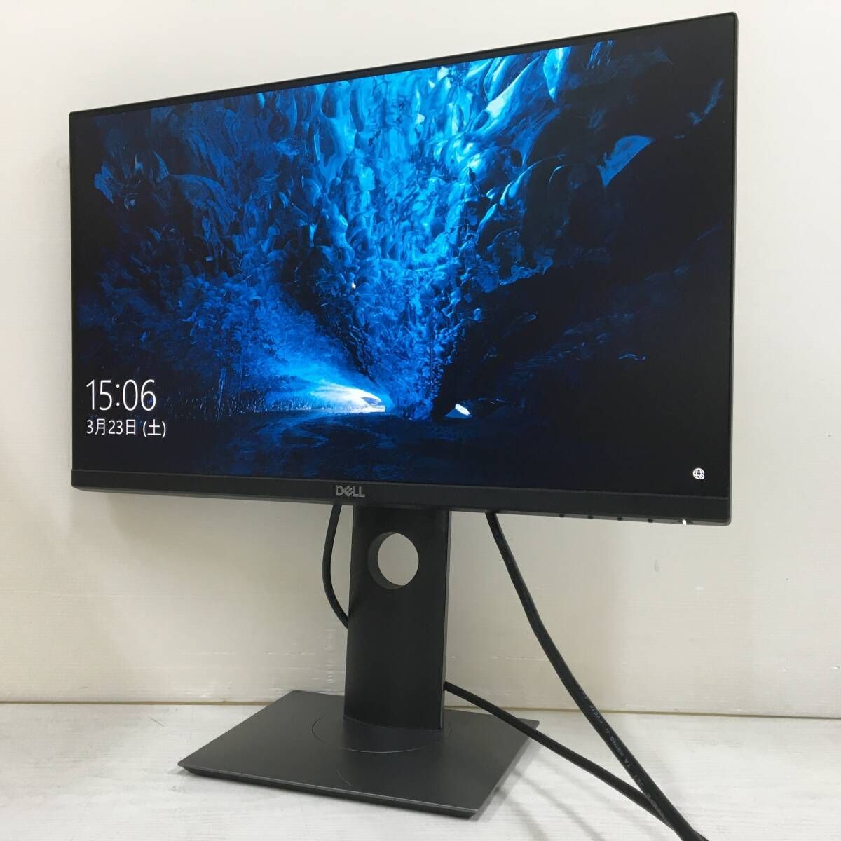 ☆【美品】Dell P2219H ワイド液晶モニター 21.5インチ  フルHD（1920x1080）D-Subx1/HDMIx1/DisplayPortx1 ケーブル付属 動作品