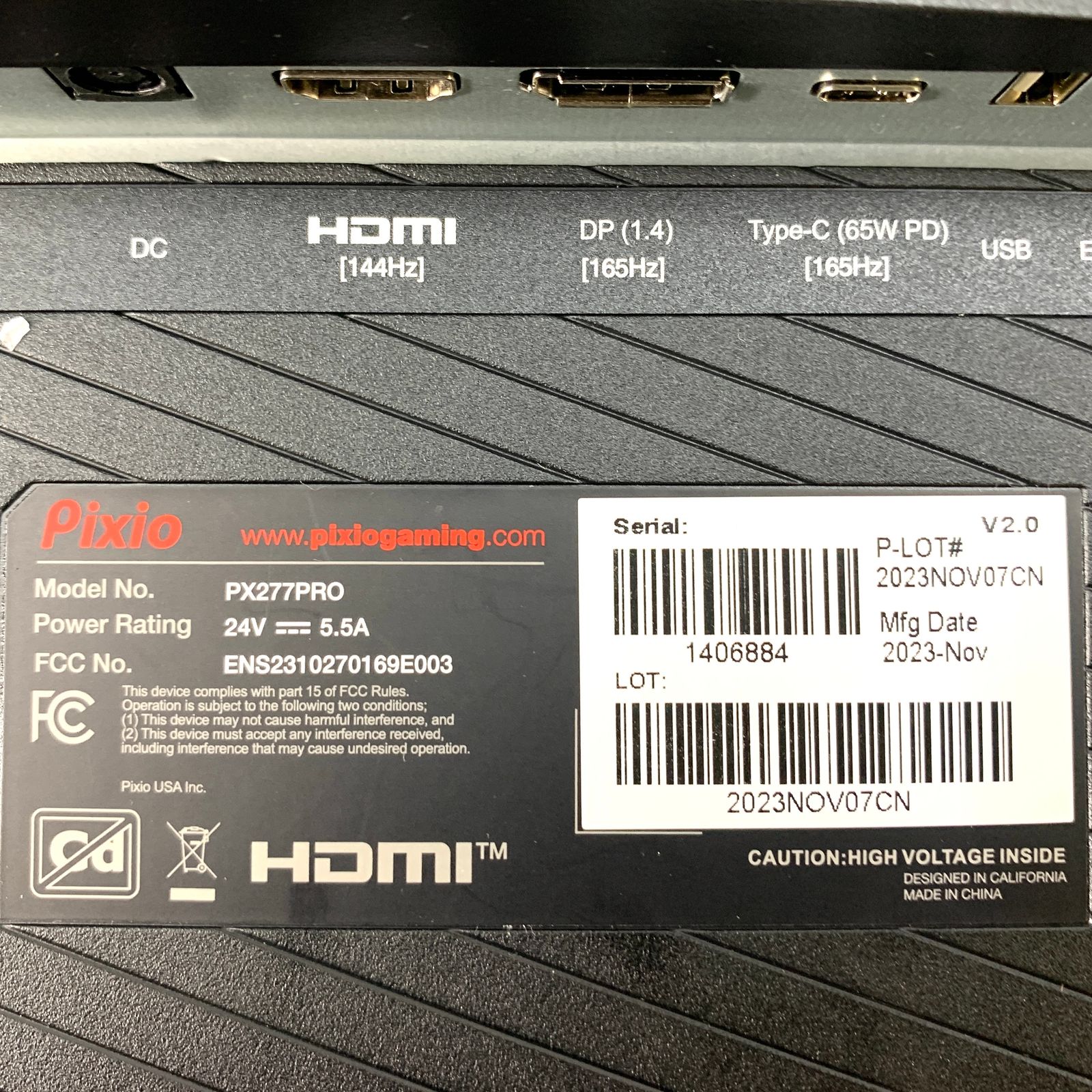 ゲーミングモニター 27インチ