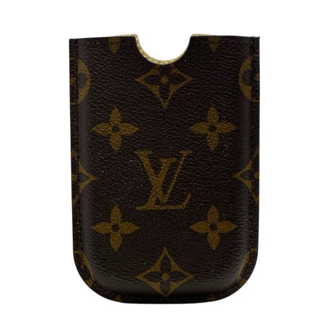 ルイヴィトン M60114 エテュイ iPhone 3Gスマホケース モノグラム レザー キャンバス ブラウン LOUIS VUITTON