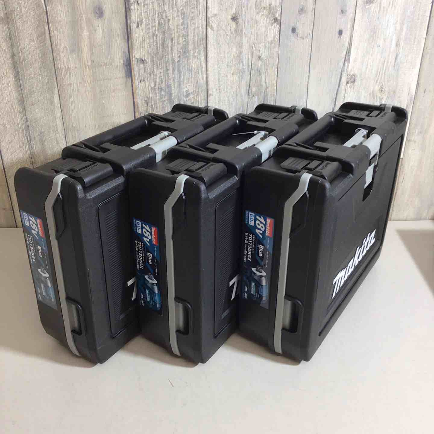 マキタ makita コードレスインパクトドライバー TD173DRGX ブルー 青 3台セット 戸田店