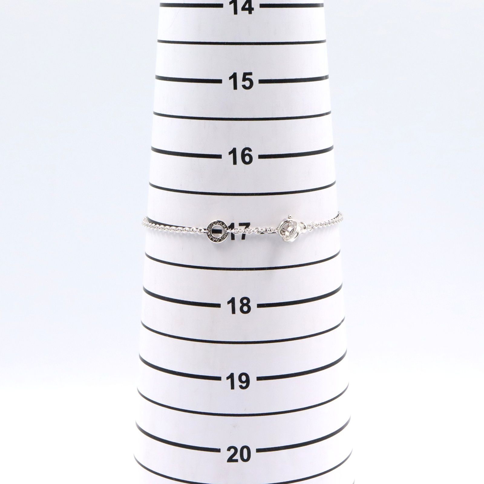 ブルガリ BVLGARI ブレスレット B-zero1 ビーゼロワン ブレスレット 腕回15 17㎝ K18WG ホワイトゴールド B-zero1 ブレスレット ユニセックス Used A WWW_SIROKUMA-CORPORATION_COM