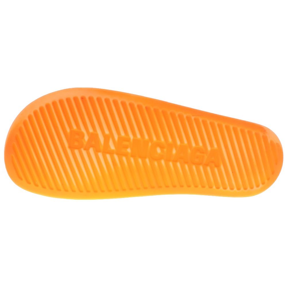 BALENCIAGA バレンシアガ レディース ラバースライド ロゴ BALENCIAGA (バレンシアガ) Logo Rubber Slides ロゴラバー