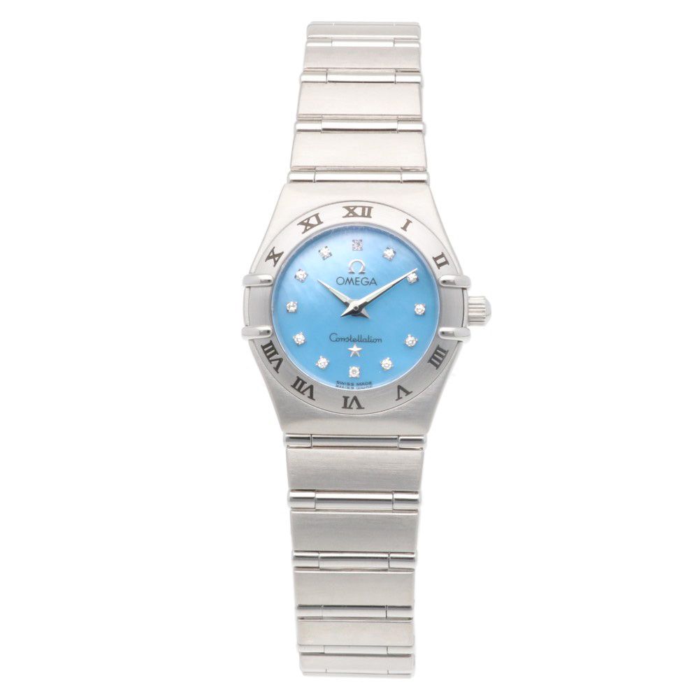 オメガ コンステレーションミニ 腕時計 時計 ステンレススチール  