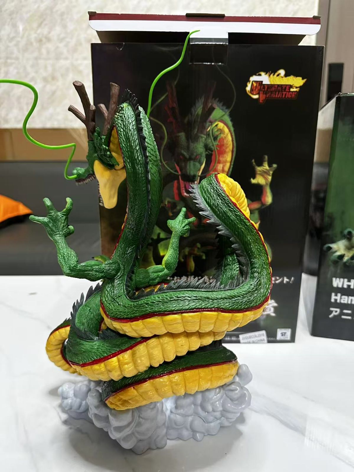 ♥ドラゴンボール 神龍とポルンガのフィギュア