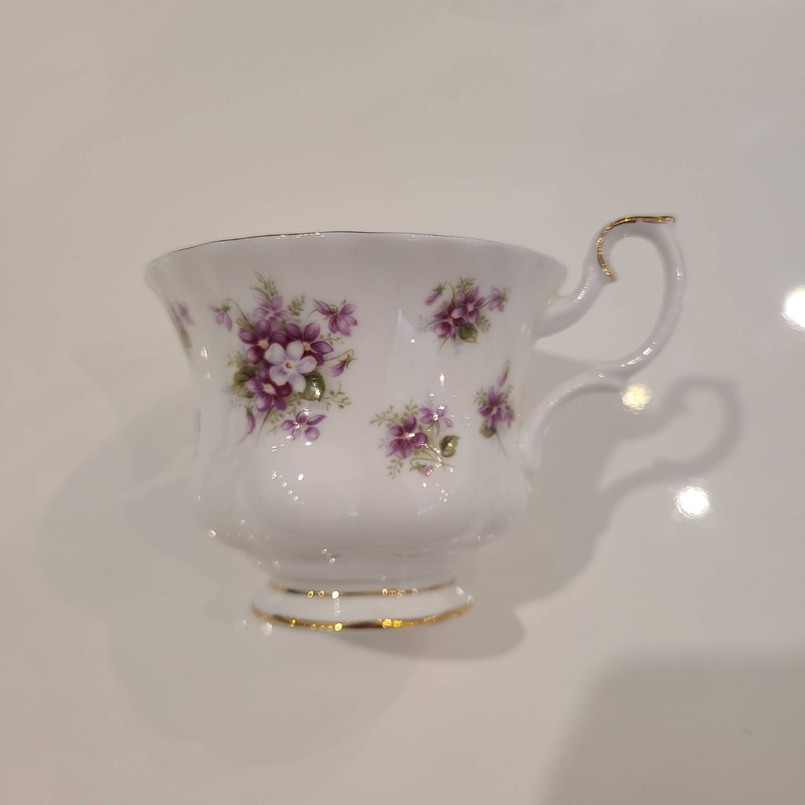 美品】ROYAL ALBERT ロイヤルアルバート スウィートバイオレット 金彩 