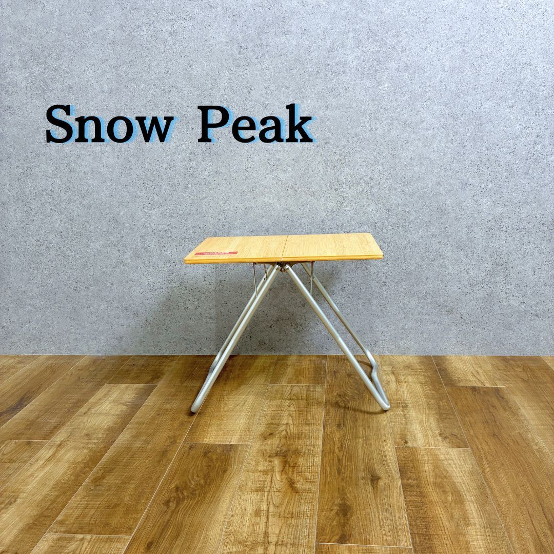 Snow Peak ワンアクションテーブル Myテーブル竹 - メルカリ