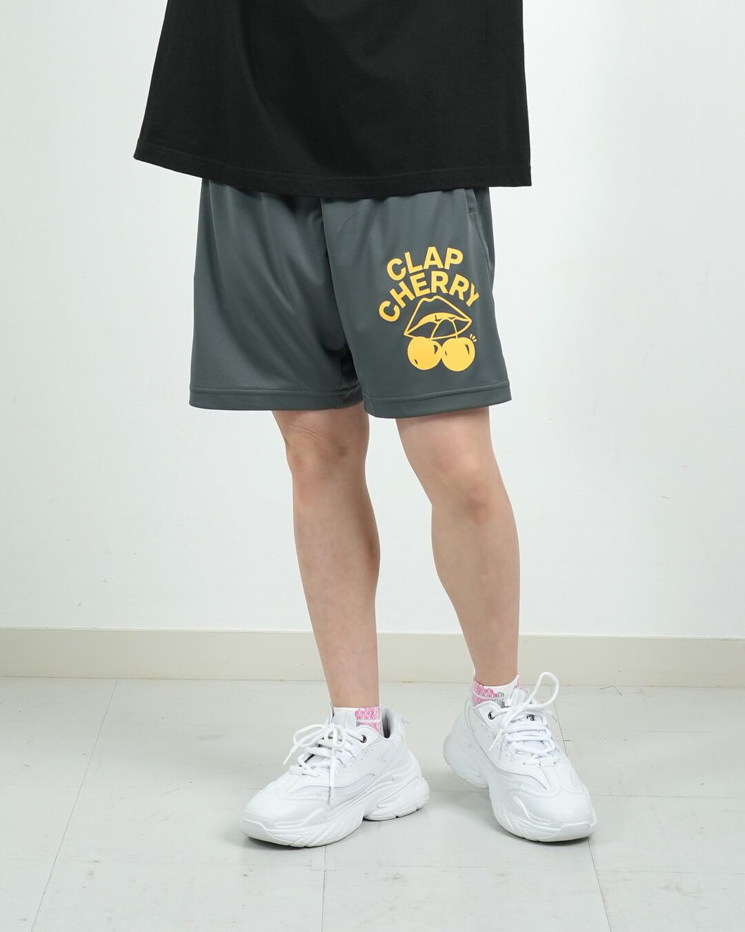 clap クラップ　2月21日(金)発売　タイダイ ハーフパンツ　フィットネス clap クラップ2月21日(金)発売タイダイ ハーフパンツフィットネス
