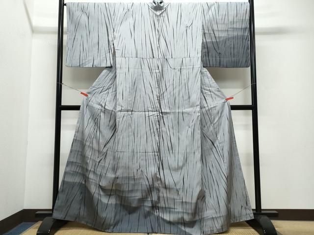 平和屋着物○本場大島紬 訪問着 友禅 草花文 正絹 逸品 AAAZ5020ck 平和屋