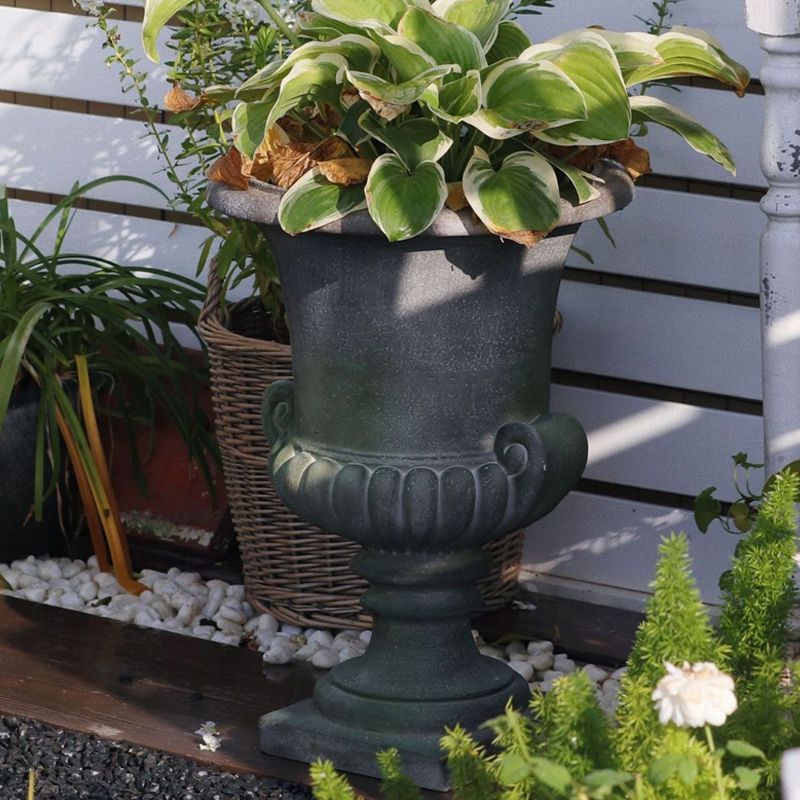 ガーデンオーナメント ヴィンテージ調 レトロ調 おしゃれ フラワー  