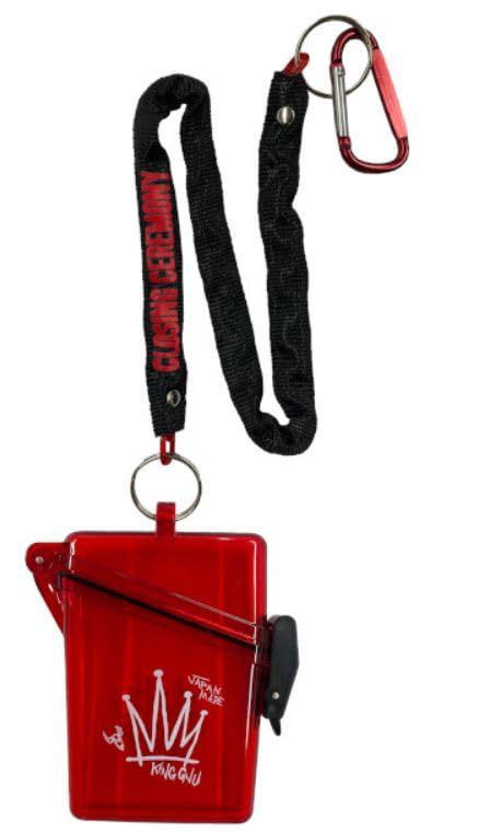KING GNU キングヌー 2025 CLEAR CARD CASE クリア カードケース RED