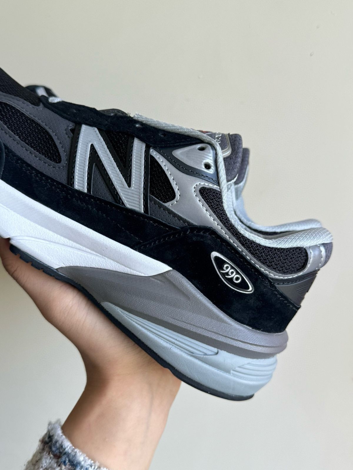 中古　27,5 New Balance M990 V6 ブラック/グレー 2025年最新】Yahoo!オークション -ニューバランス 990v6の中古品