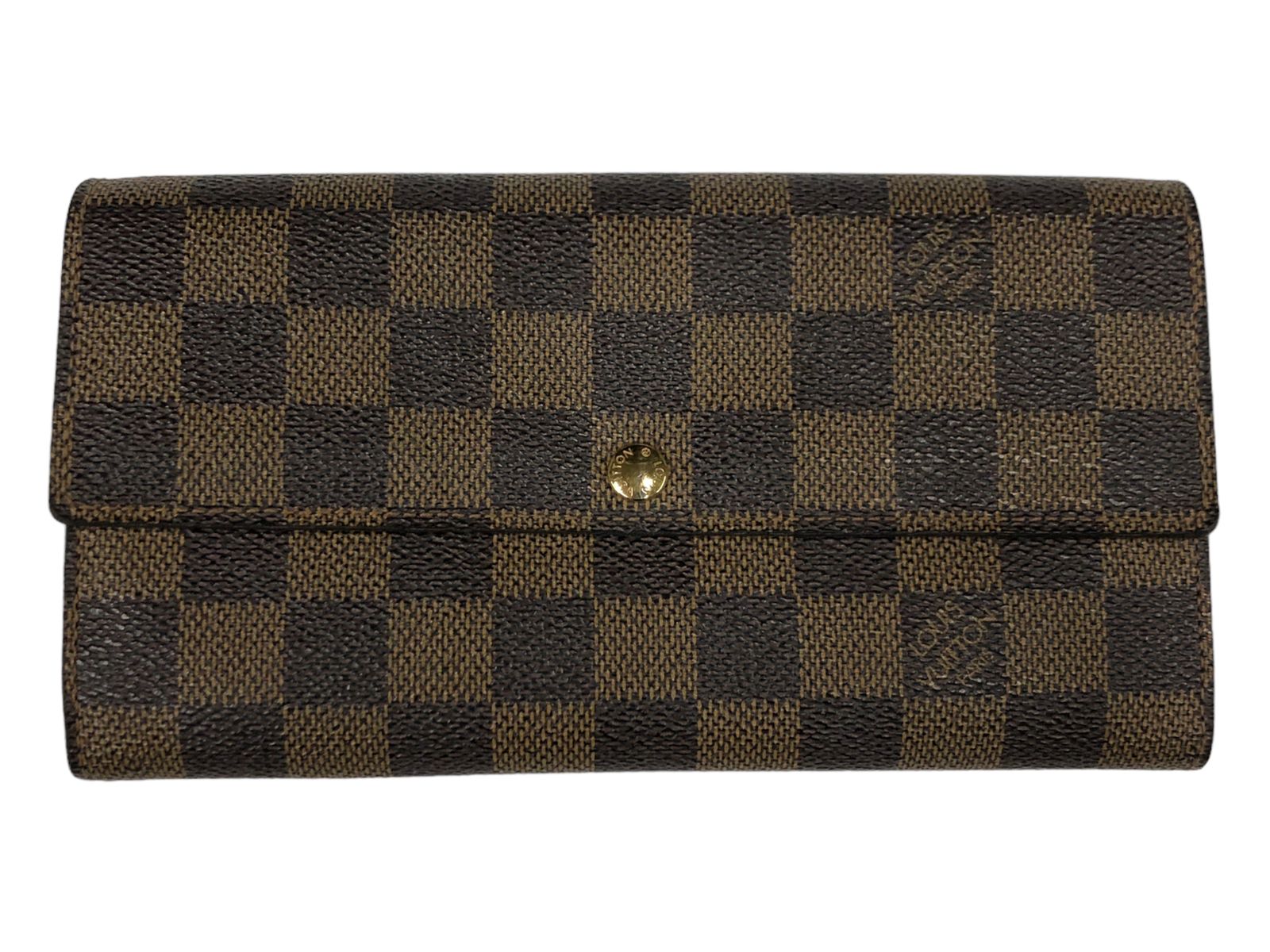 LOUIS VUITTON (ルイヴィトン) ポルトフォイユ サラ ダミエキャンバス