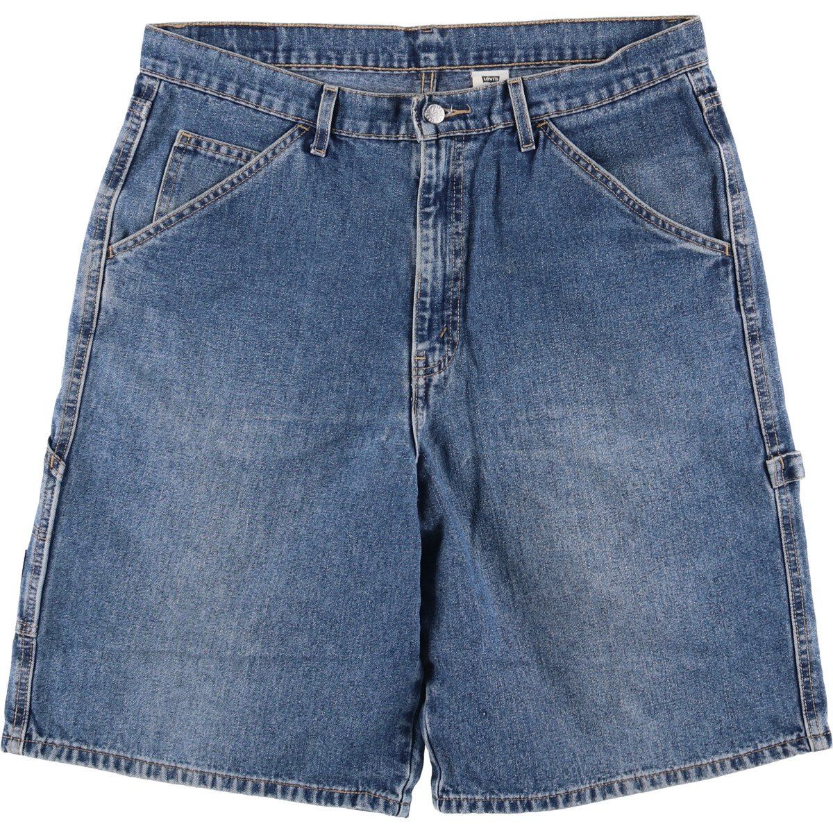 古着 90年代 リーバイス Levi s L2 デニムペインターショーツ ハーフパンツ メンズw37相当 ヴィンテージ|eaa587957