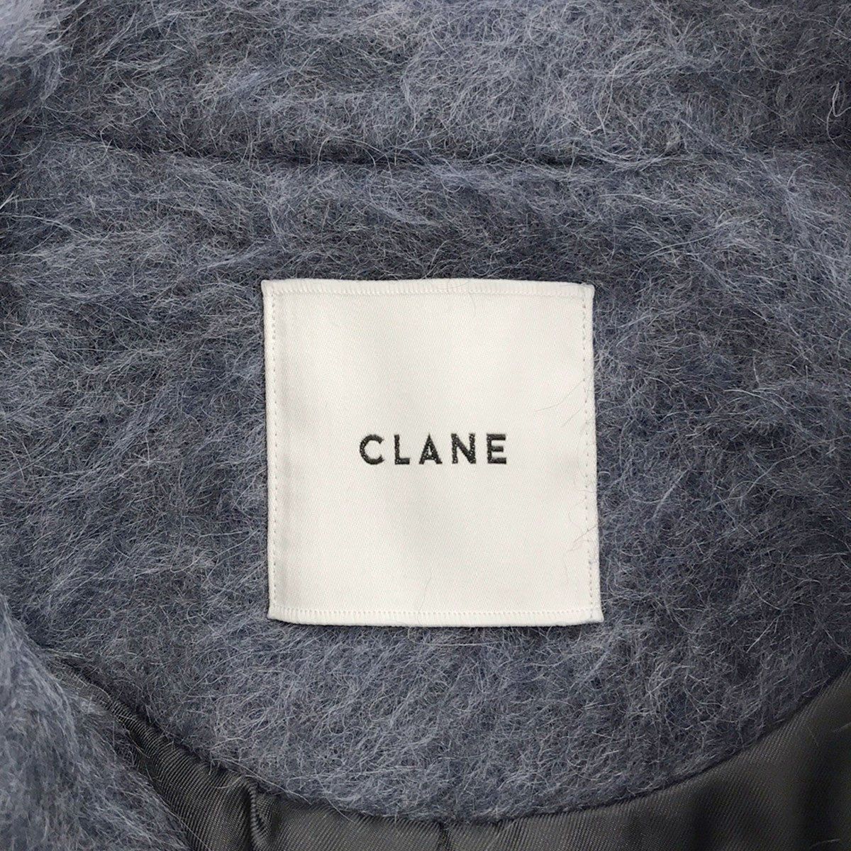 CLANE クラネ 21AW LONG SHAGGY SULLEY COAT ロングシャギーベルテッド 