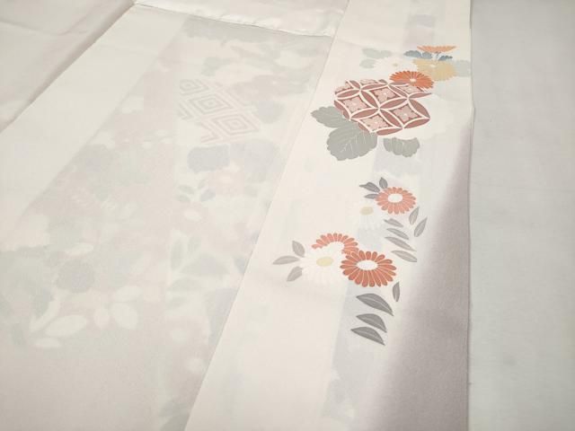 RDP11 千總　アイスグリーン　創業460 年　金彩　万寿菊　駒刺繍 RDP11 千總 アイスグリーン 創業460 年 金彩 万寿菊 駒刺繍