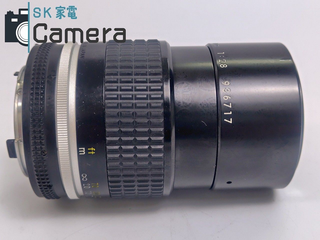 実用☆ニコン Nikon AI-S NIKKOR 135mm F2.8☆JJ 576 詳細実写掲載・